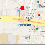 ライブハウス＆リハーサルスタジオ　ロサンゼルスクラブ　地図