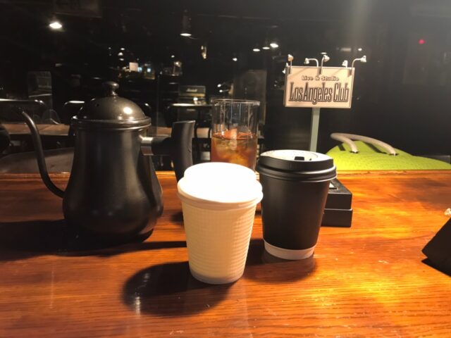 コーヒーカップは2サイズご用意