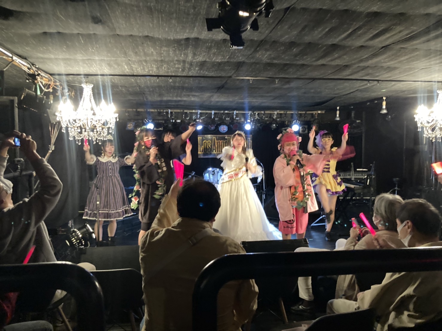 70人でアイドルイベントを開催できるキャパあります
